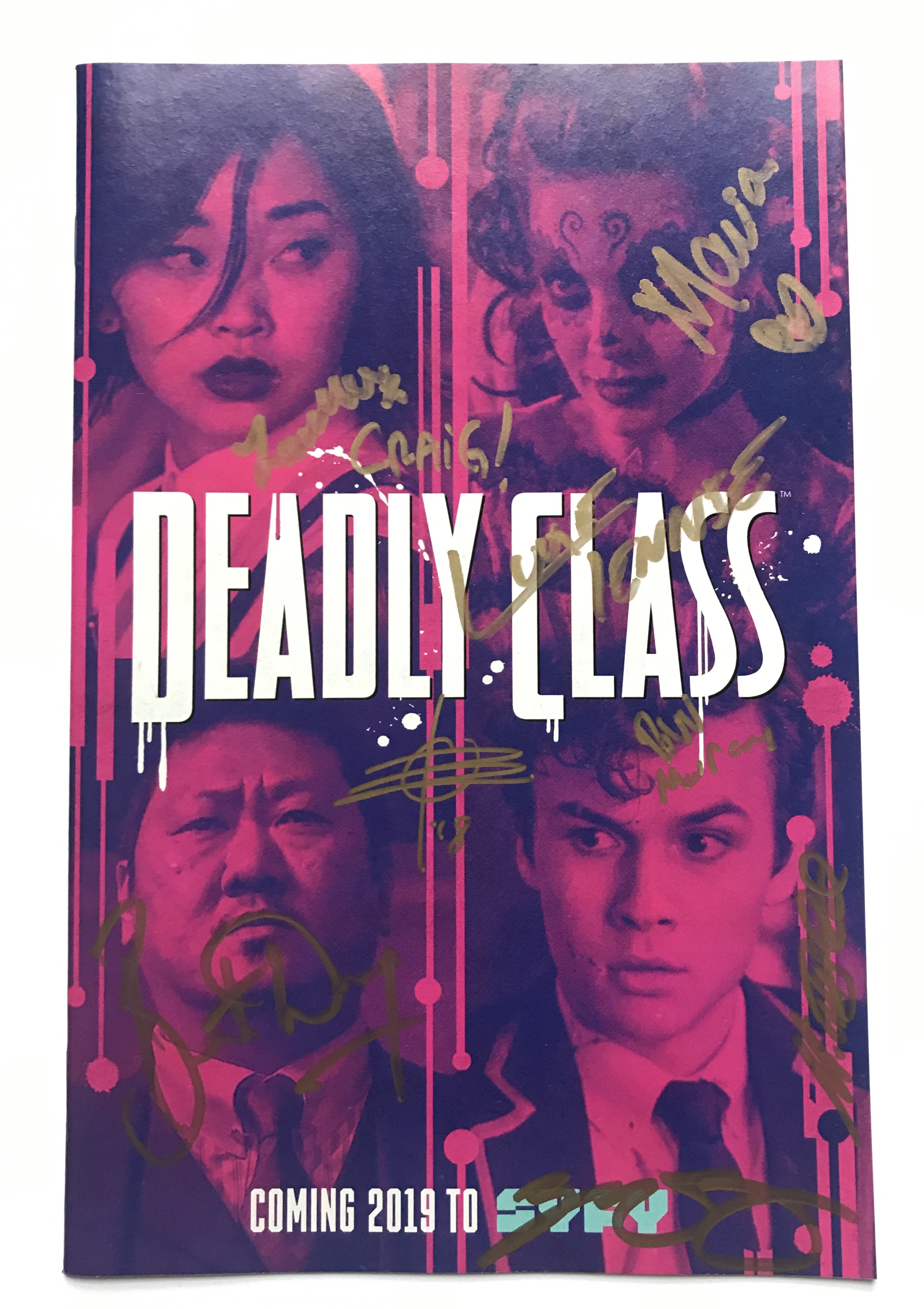 Autograph Signing Deadly Class at SDCC The SWAG Collector